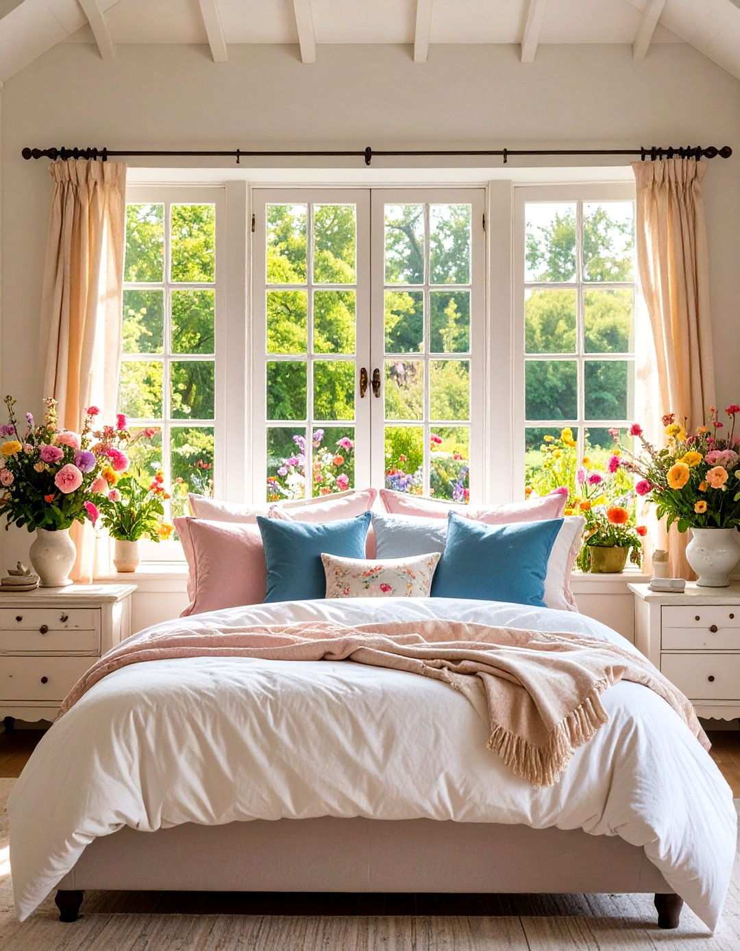 Distressed Cottage Charm - 24 Window Trim Ideas
