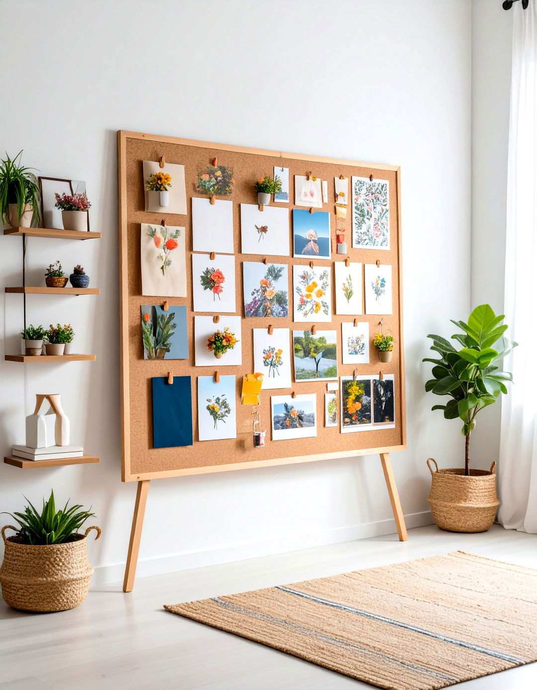 DIY Photo Display Board Organization - 24 Photo Storage Ideas
