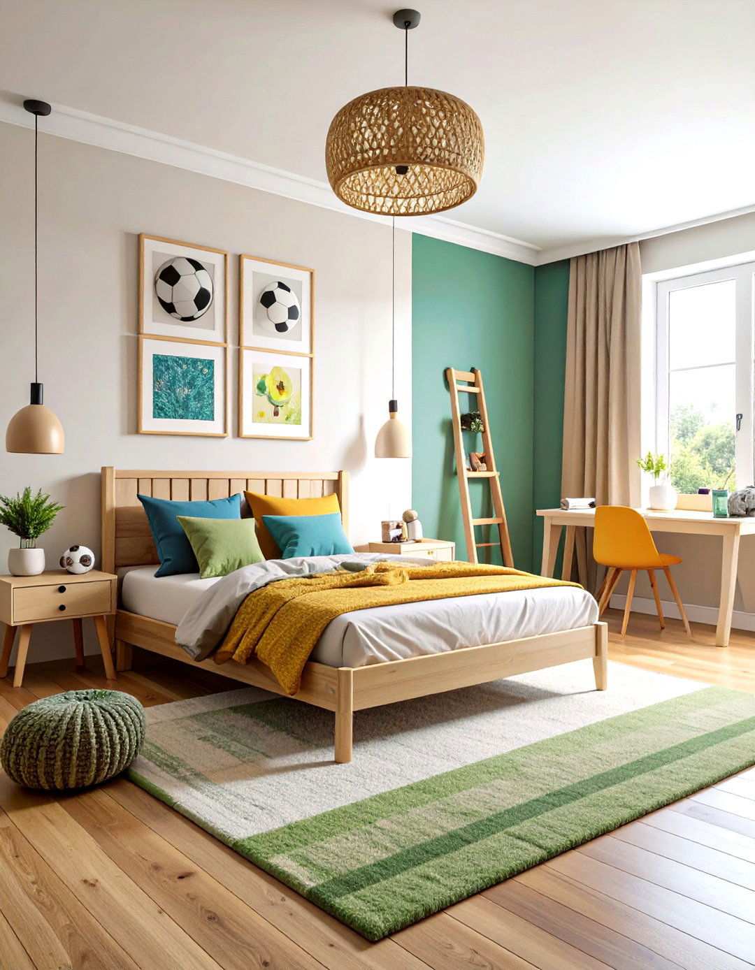 DIY Soccer Art Gallery Theme - 24 Soccer Themed Bedroom Ideas