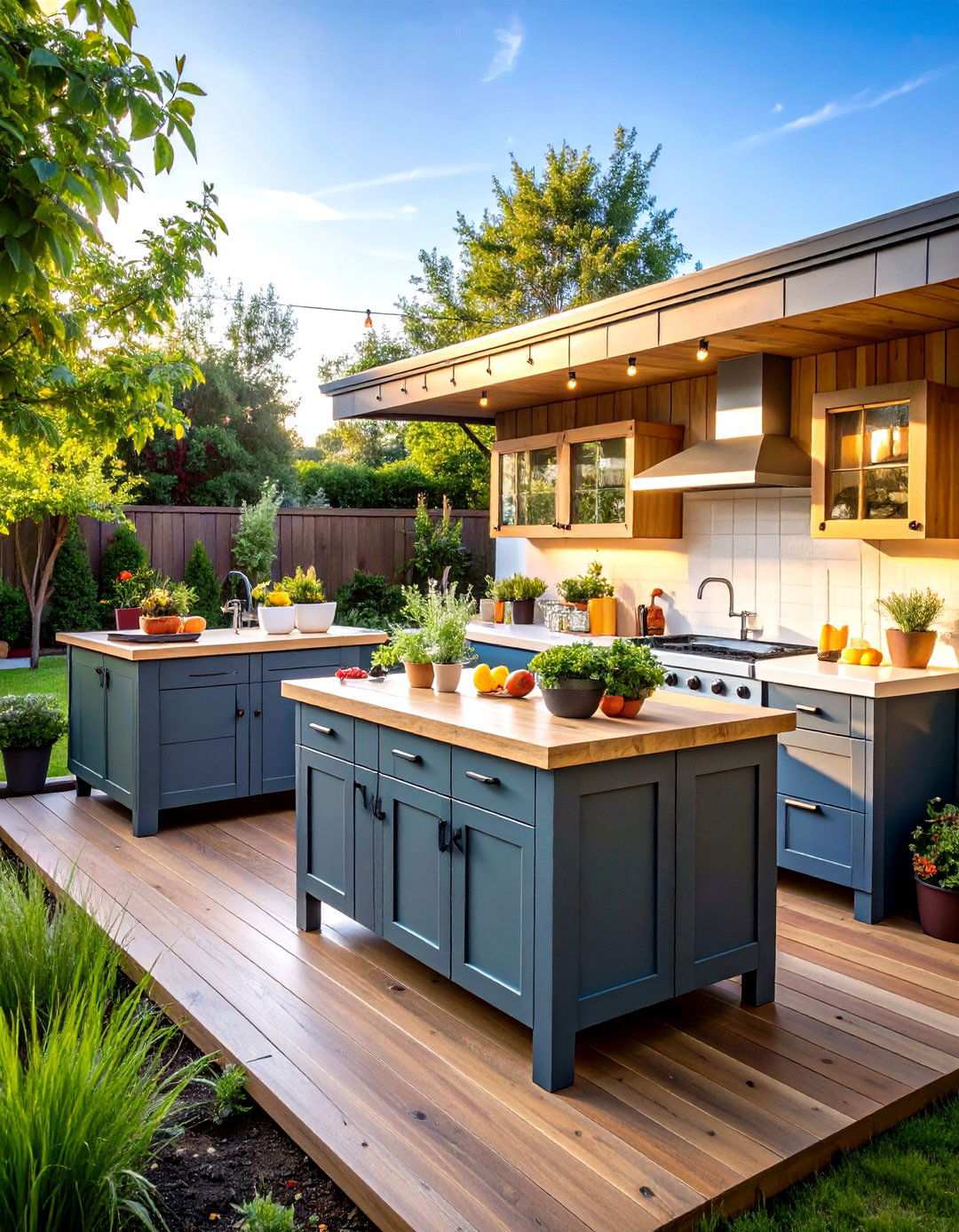 Double Station Twin Mud Kitchen for Sibling Play - 24 Mud Kitchen Ideas
