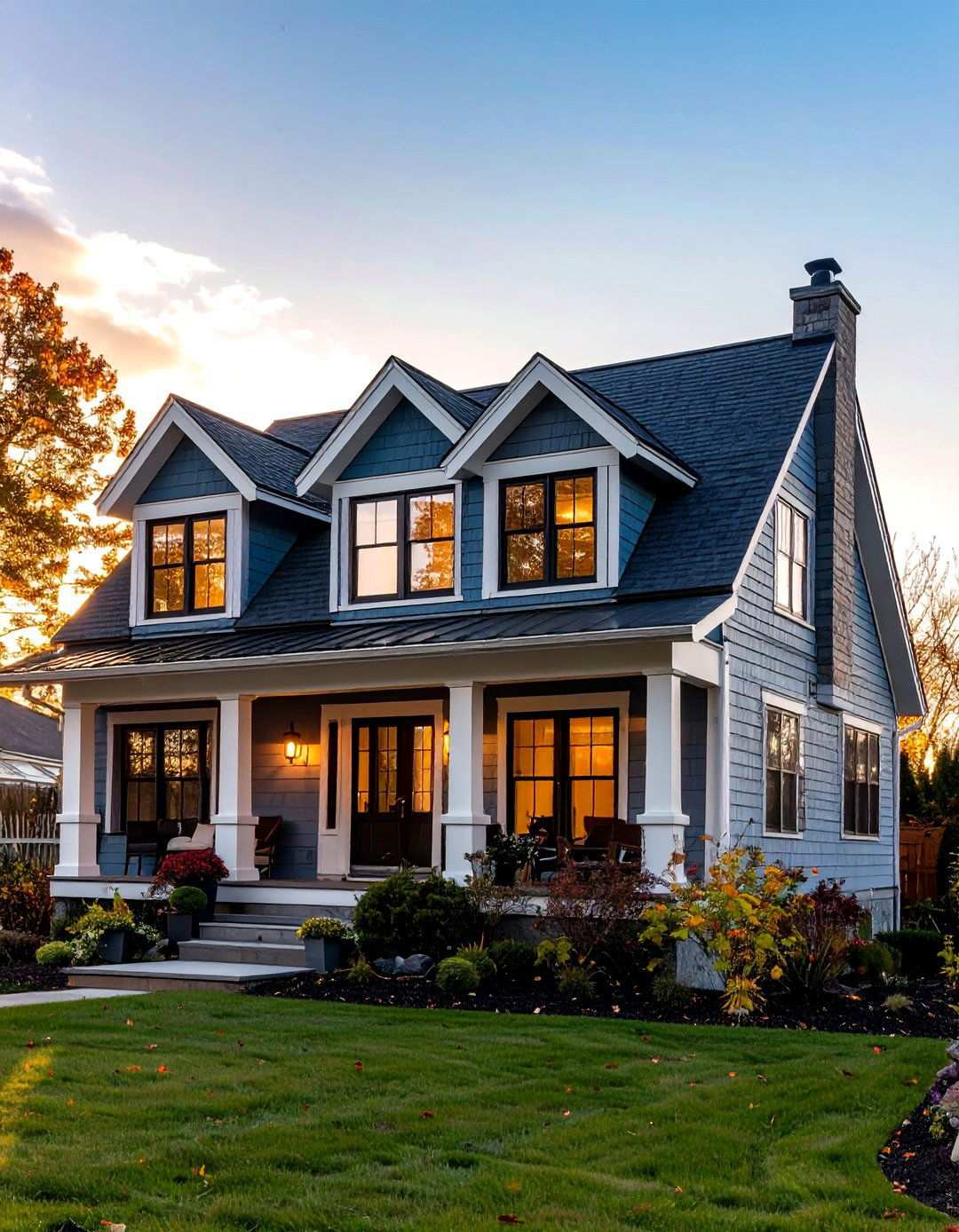 Dramatic Dormer Window Additions - 24 Modern Cape Cod House Ideas