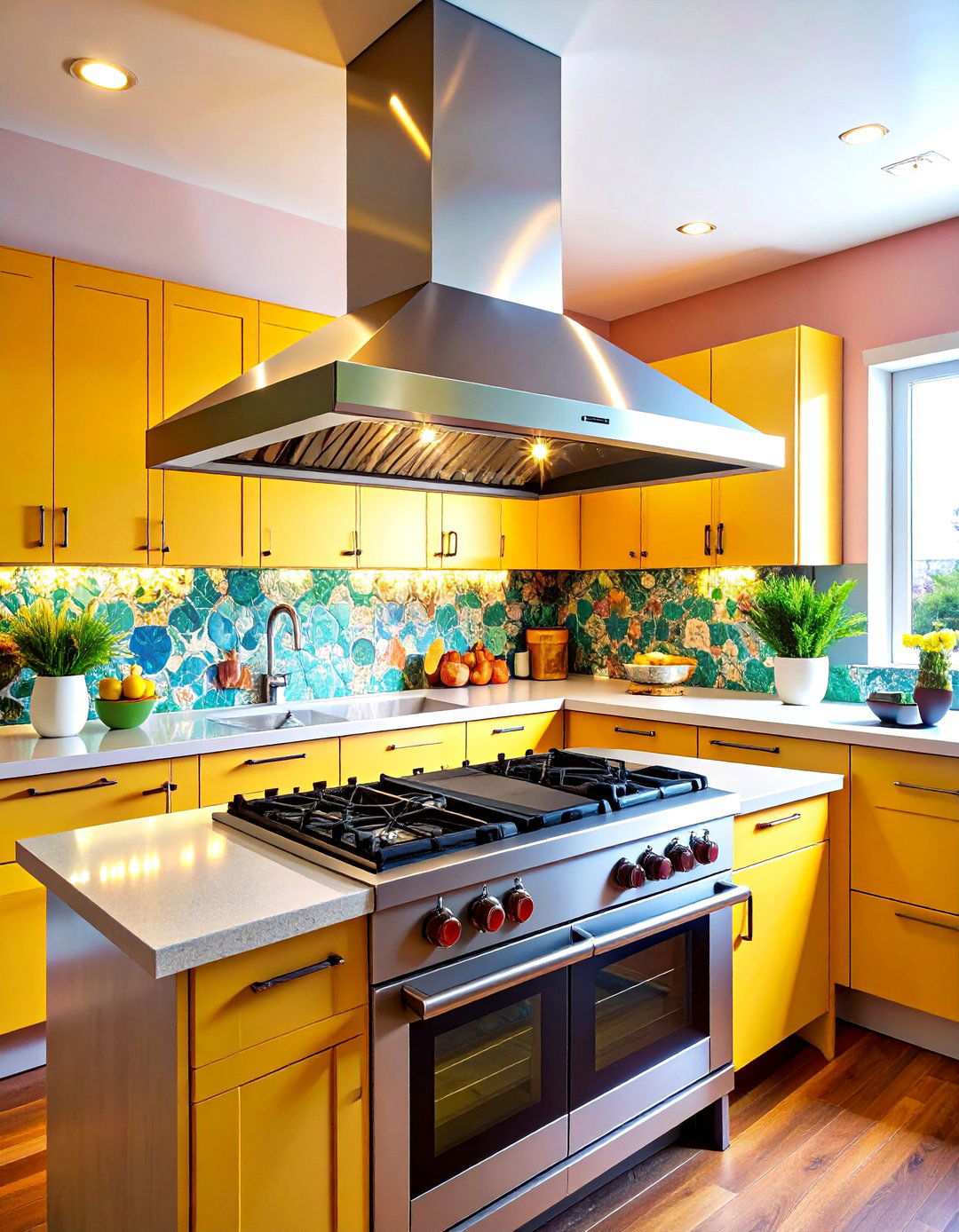 Dramatic Range Hood Design - 24 Kitchen Remodel Ideas