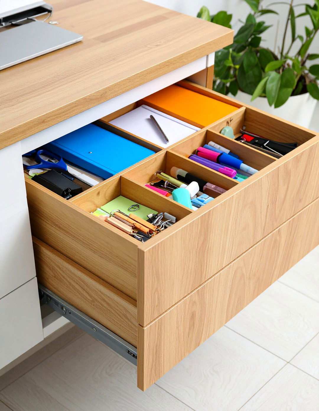 Drawer Divider Systems - 24 Office Storage Ideas