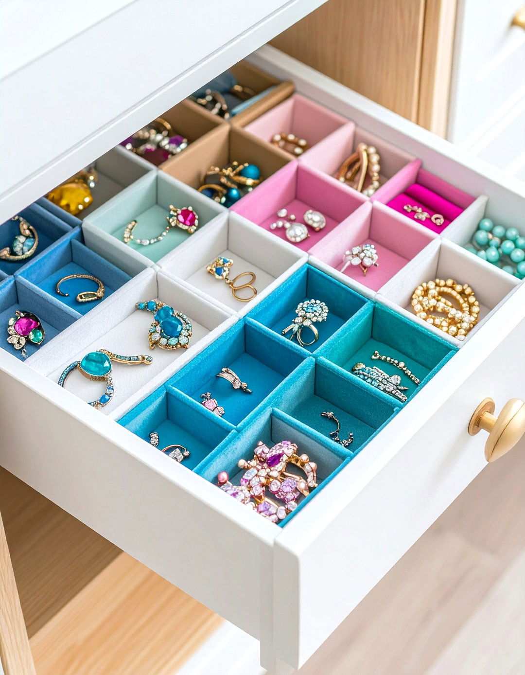 Drawer Organizer Tray Systems - 24 Jewelry Storage Ideas