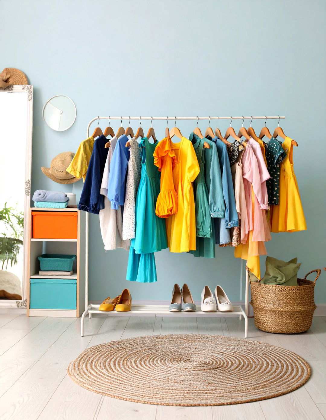 Dress Up Clothing Station - 24 Toy Storage Ideas