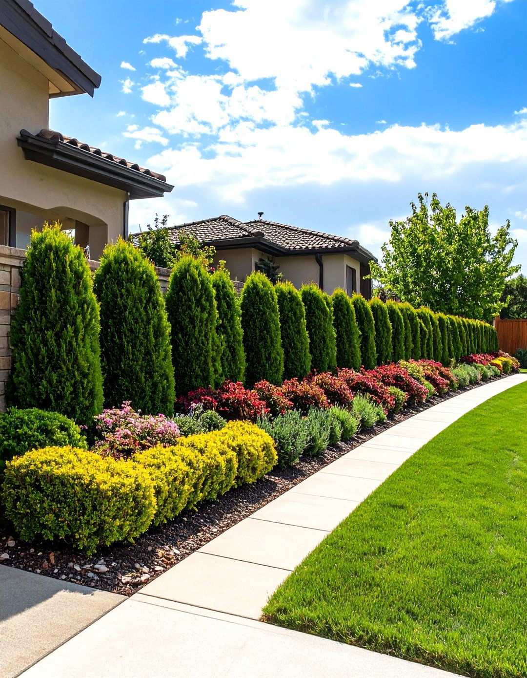 Drought Tolerant Hedge Design - 24 Xeriscape Ideas