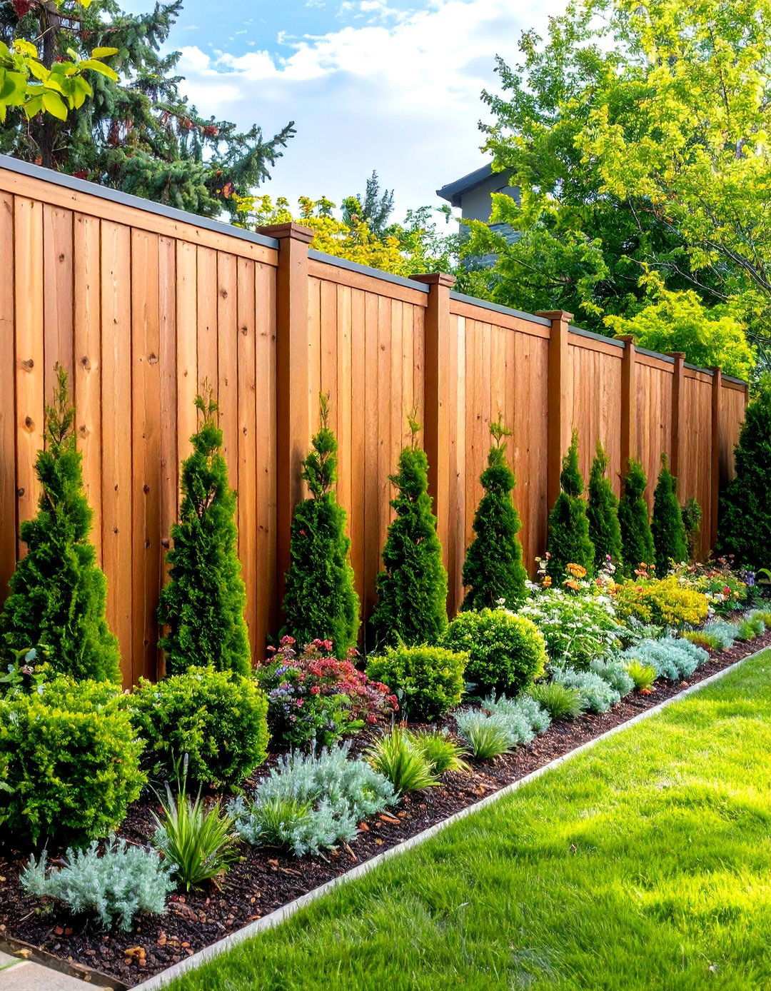 Drought Tolerant Privacy Screen - 24 Xeriscape Ideas
