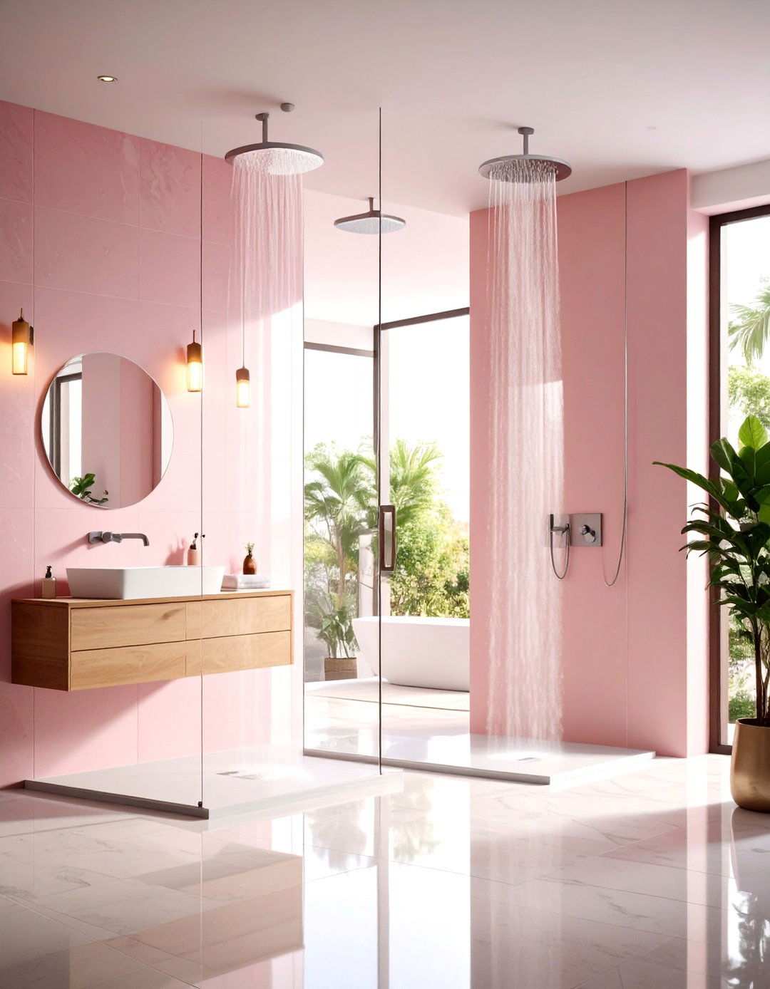 Dual Head Couples Wet Room - 24 Wet Room Ideas