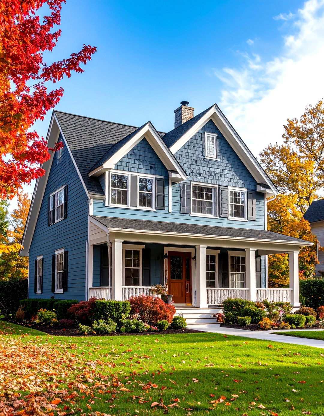 Dutch Colonial Distinction - 24 houses with black roofs