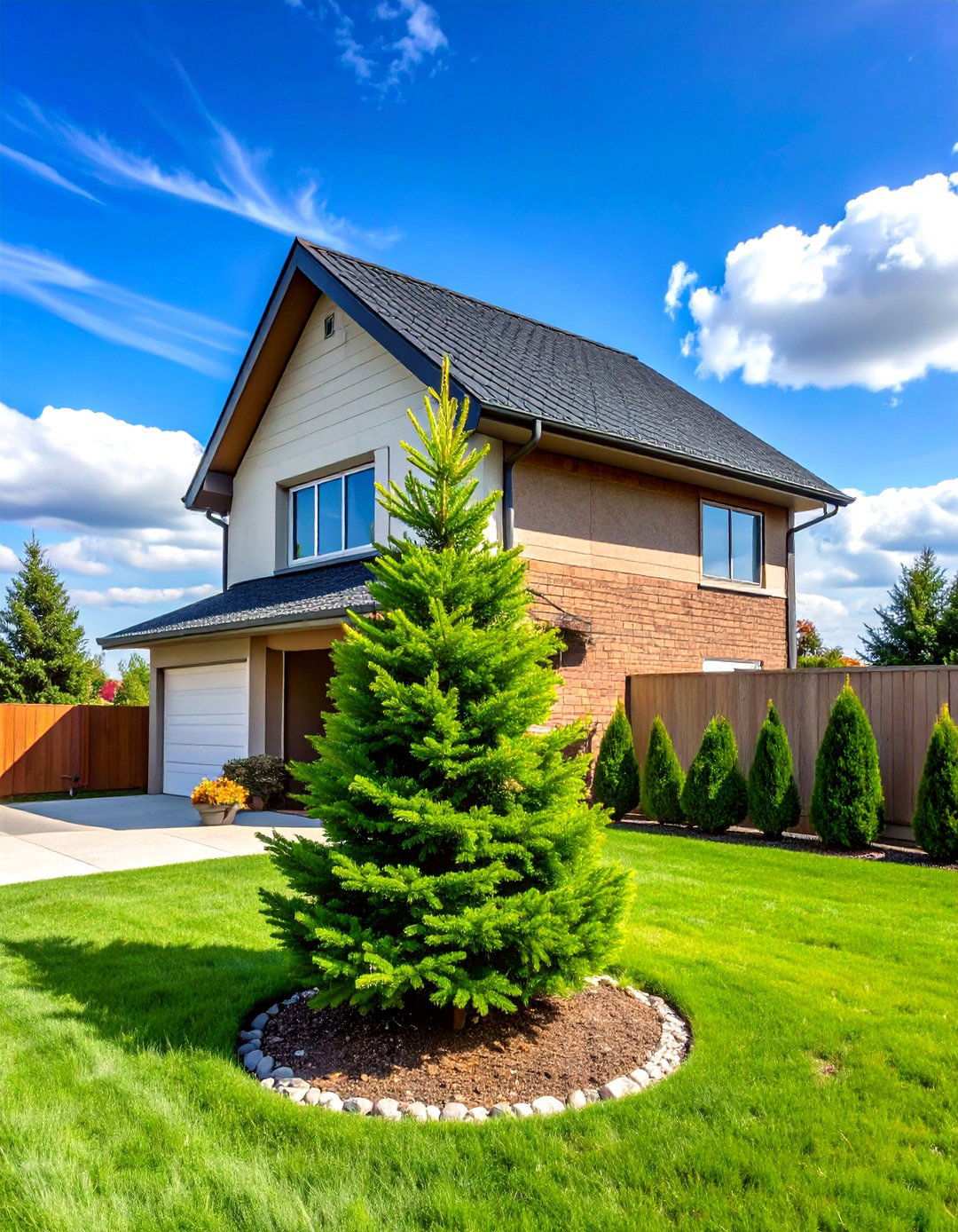 Dwarf Alberta Spruce - 24 Small Trees for Front Yard