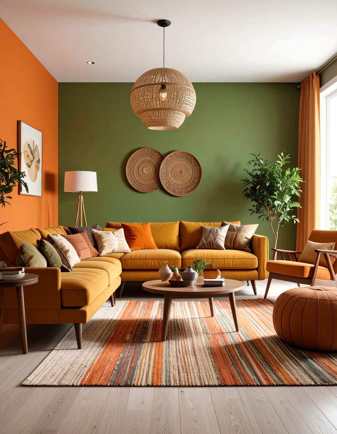 Earth Tone Color Palette Foundations - 24 Mid-Century Modern Living Room Ideas
