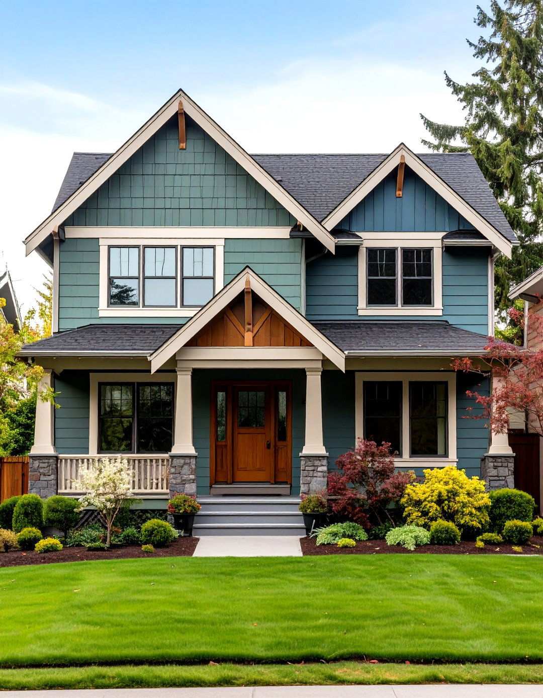 Earth Tone Contemporary Palettes - 24 Modern Siding Ideas for a Contemporary Home