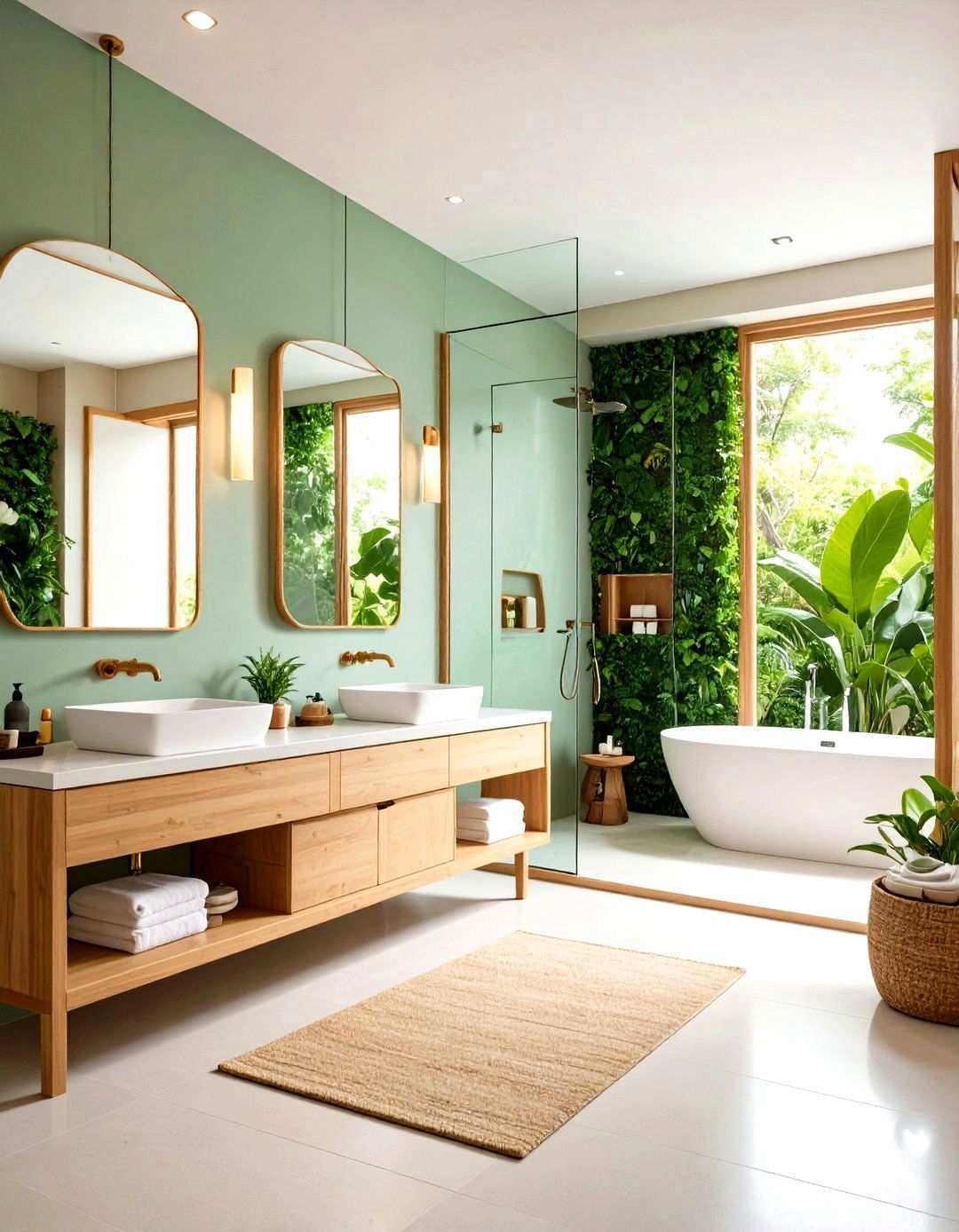 Eco Friendly Sustainable Design - 24 Jack and Jill Bathroom Ideas
