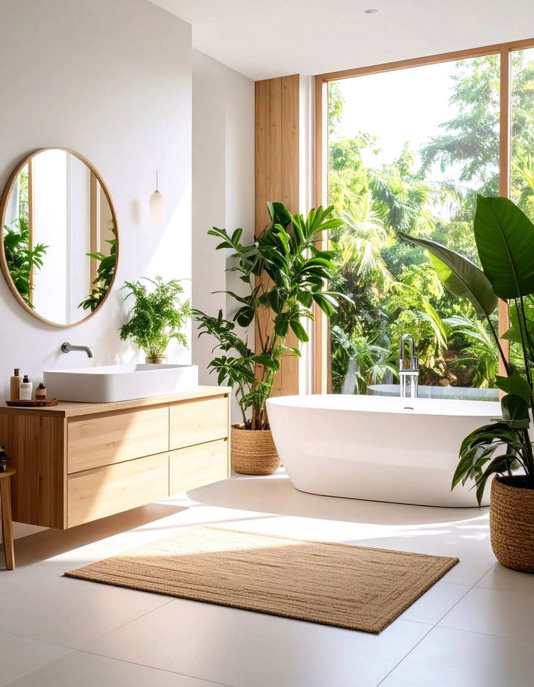 Eco Friendly Sustainable Design - 24 Small White Bathroom Ideas