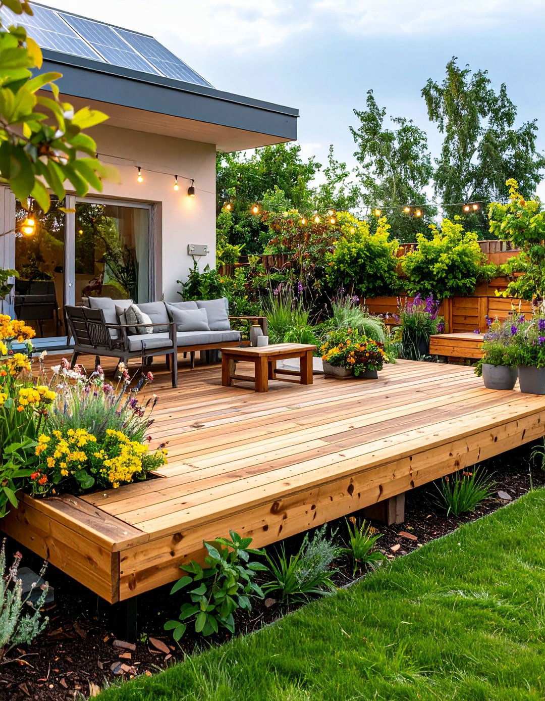 Eco Friendly Sustainable Platform Deck - 24 Platform Deck Ideas
