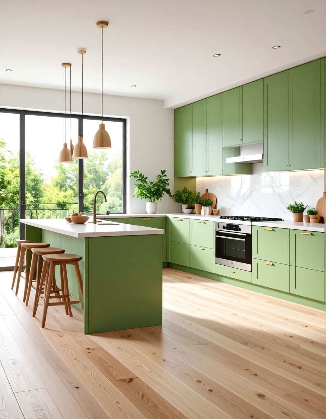 Eco Friendly Sustainable Wood Kitchen Design - 24 Kitchens With Wood Floors