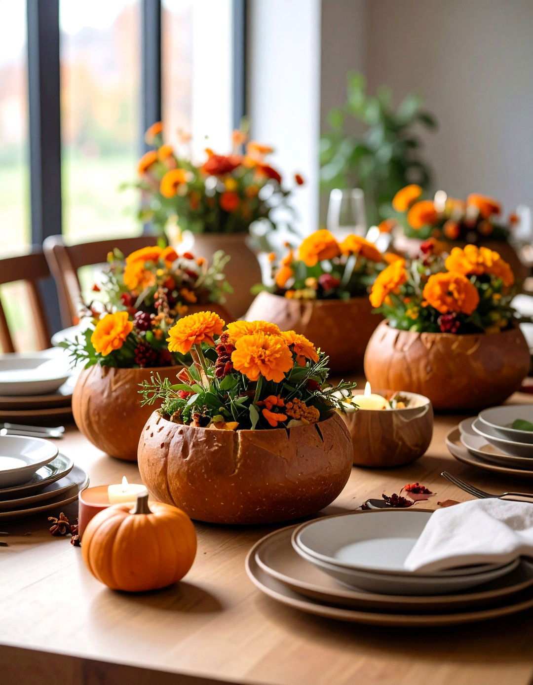 Edible Bread Bowls - 24 Thanksgiving Centerpiece Ideas