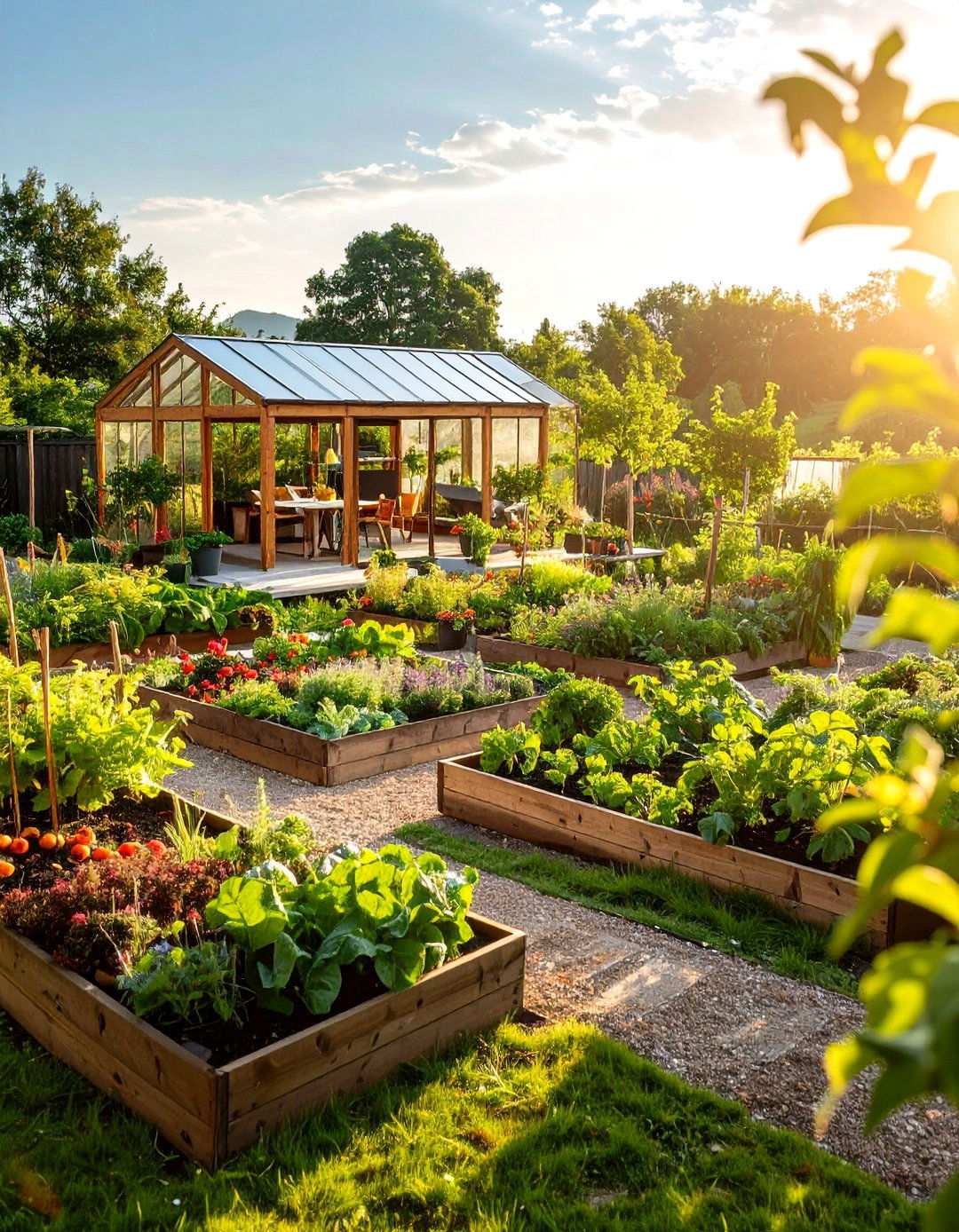 Edible Landscape Garden Complex - 24 Large Backyard Landscaping Ideas