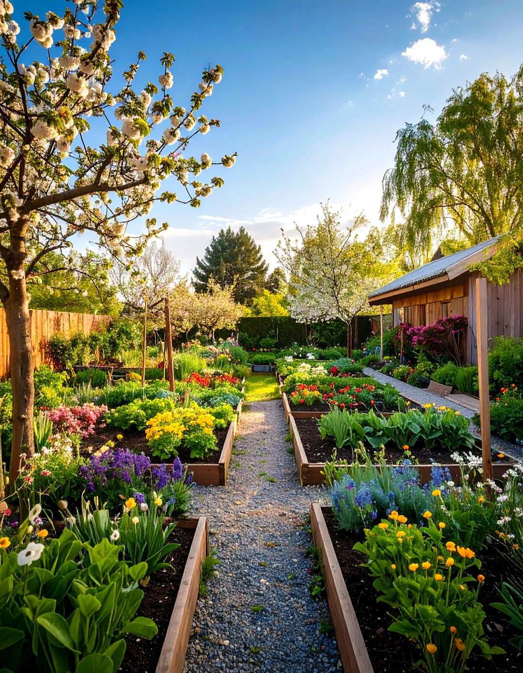 Edible Landscape Spring Integration - 24 Spring Garden Ideas