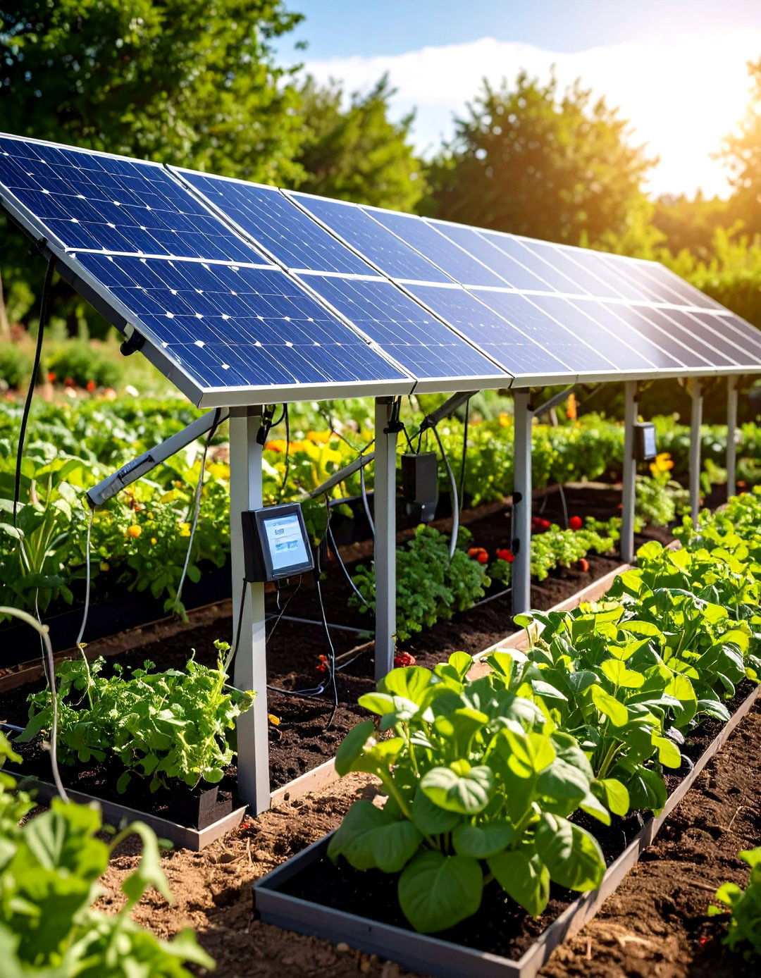 Electric Netting System for Maximum Protection - 24 Vegetable Garden Fence Ideas