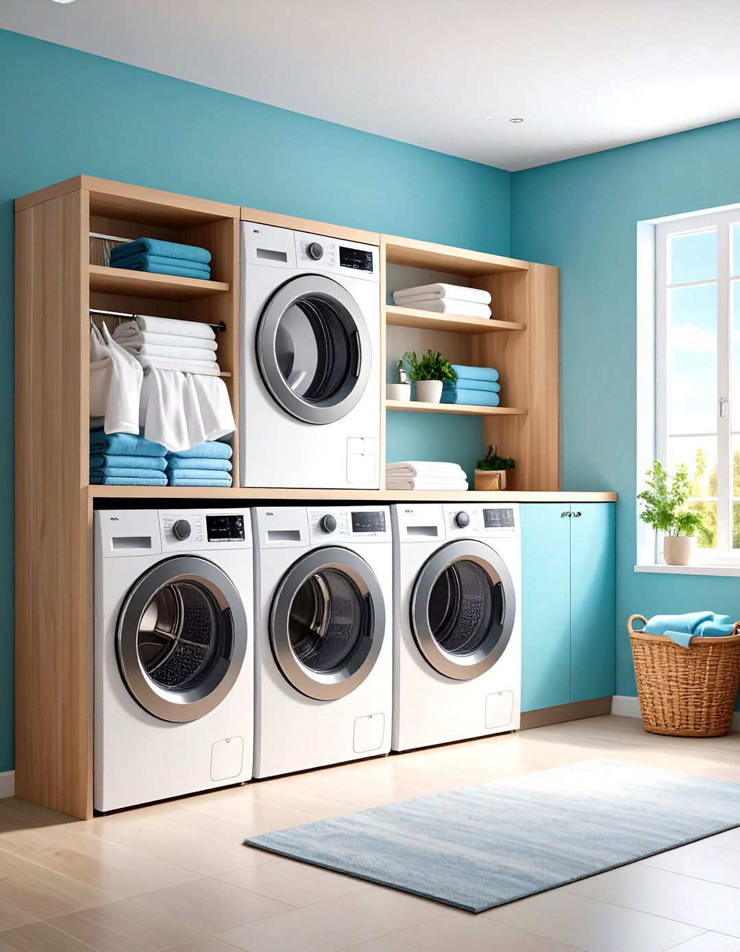 Enclosed Cabinet Drying System - 24 Laundry Room Drying Rack Ideas
