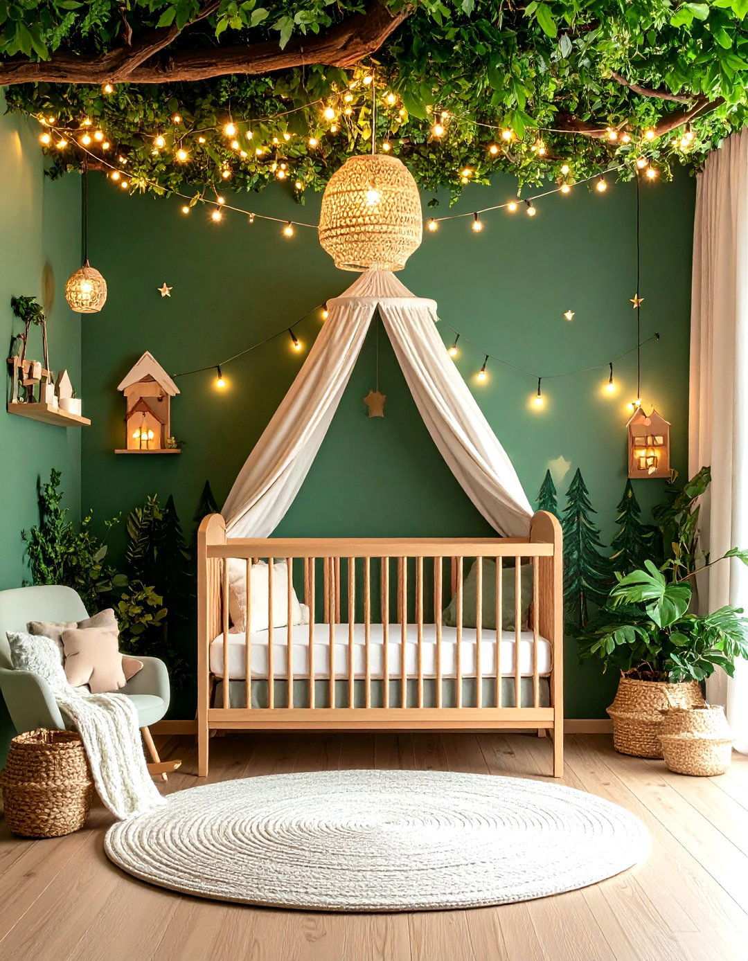 Endor Forest Moon Ewok Village - 24 Star Wars Nursery Ideas