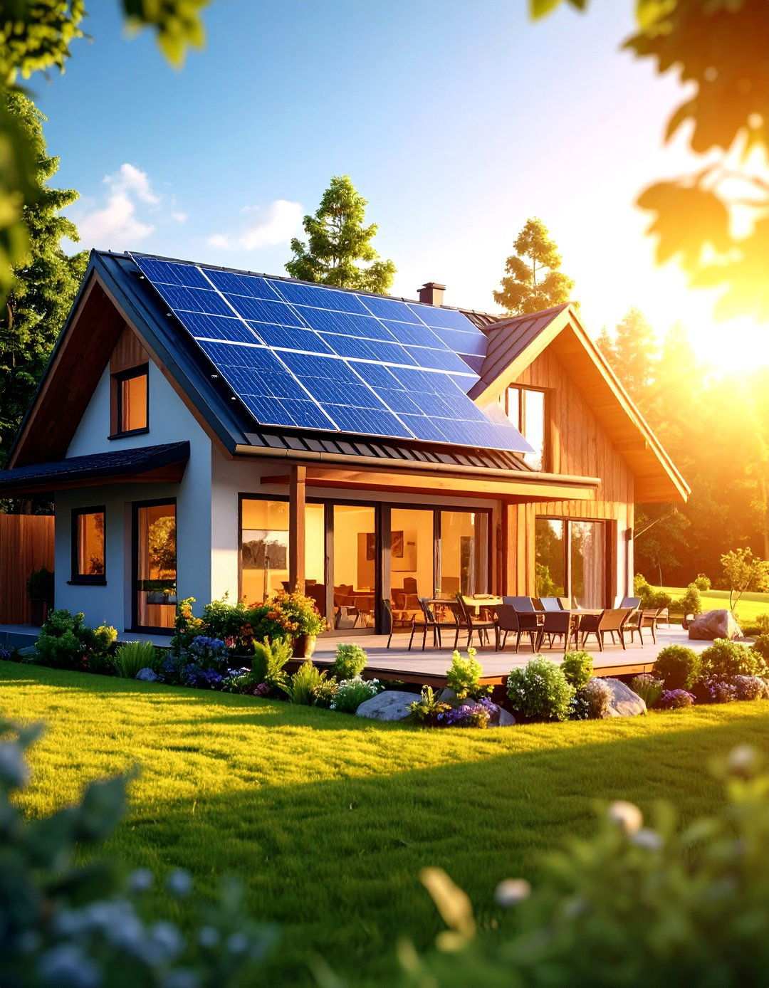 Energy Efficient Features - 24 Modern Ranch House
