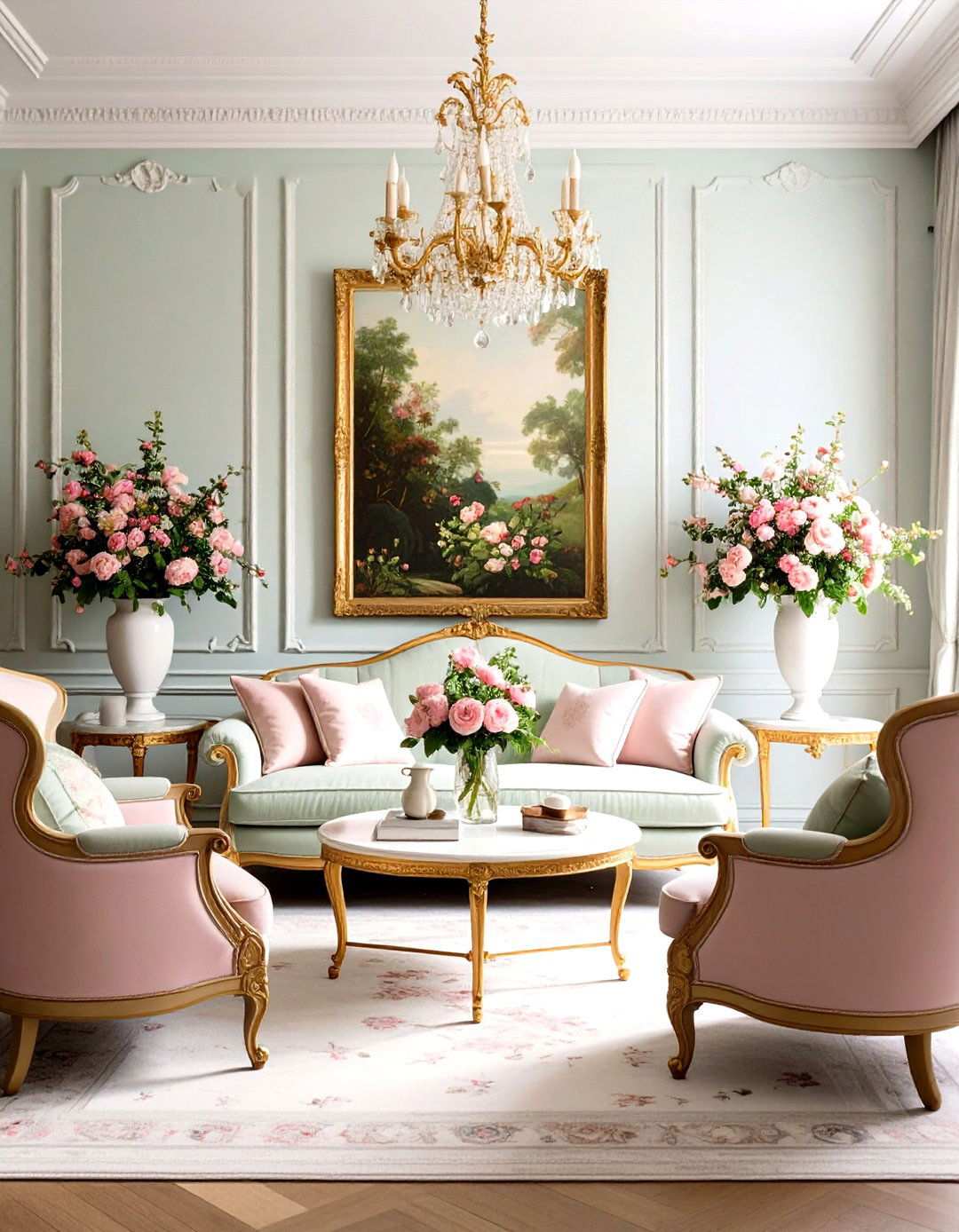 English Country Estate - 24 Traditional Living Room Ideas