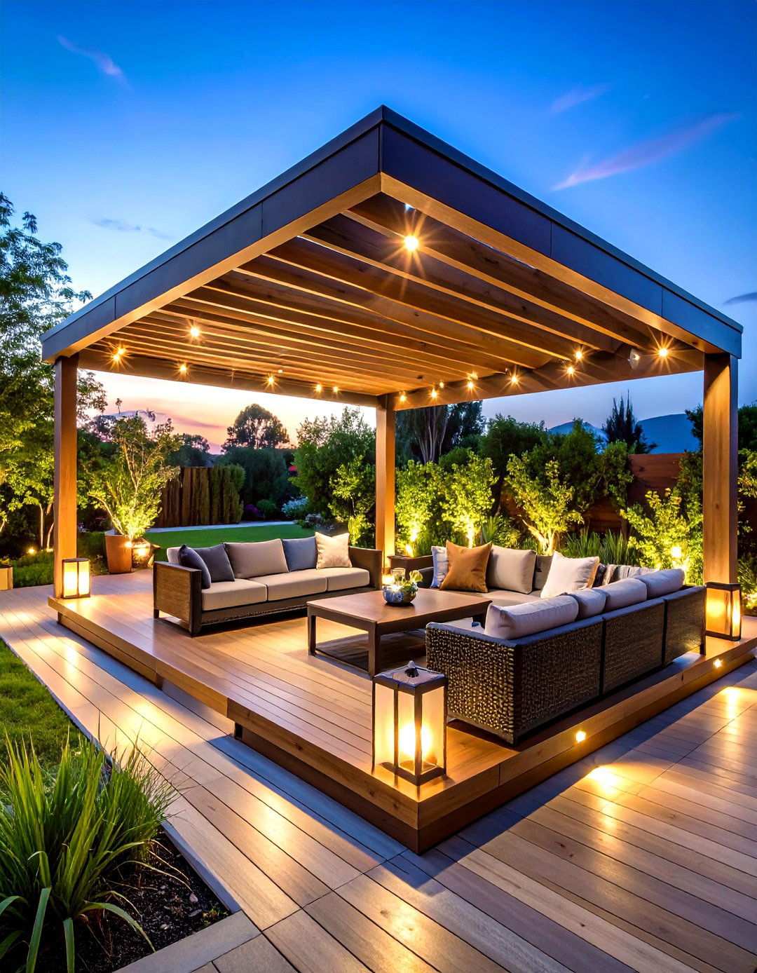 Entertainment Pergola Space Design - 24 Patio With a Pergola Ideas