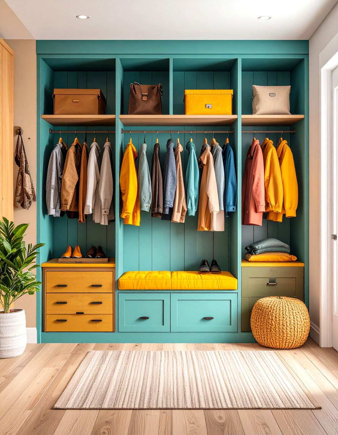 Entry Way Organization Stations - 24 Small Mudroom Ideas