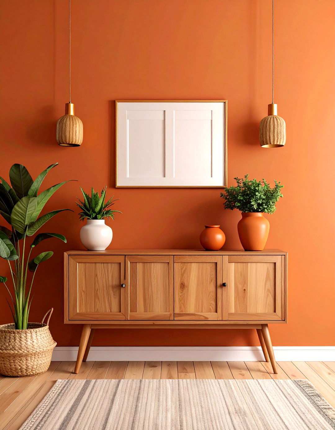 Entryway Ochre and Neutral Welcome - 24 Warm Color Palettes for Every Room in the House