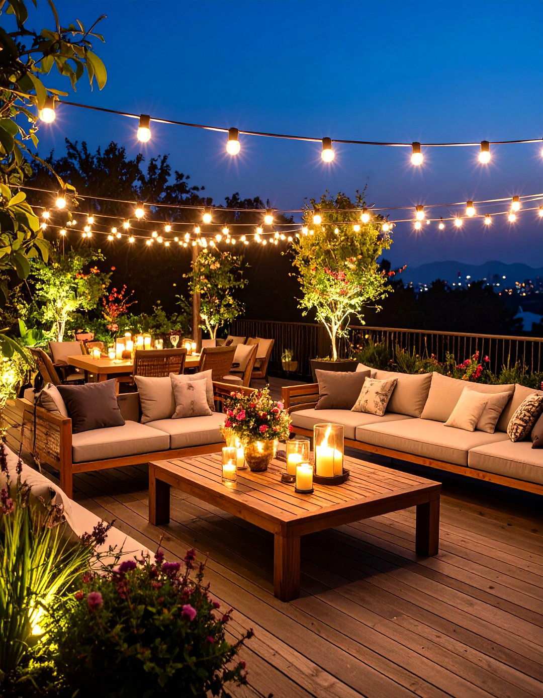 Evening Entertaining Terrace - 24 Secret Garden Ideas