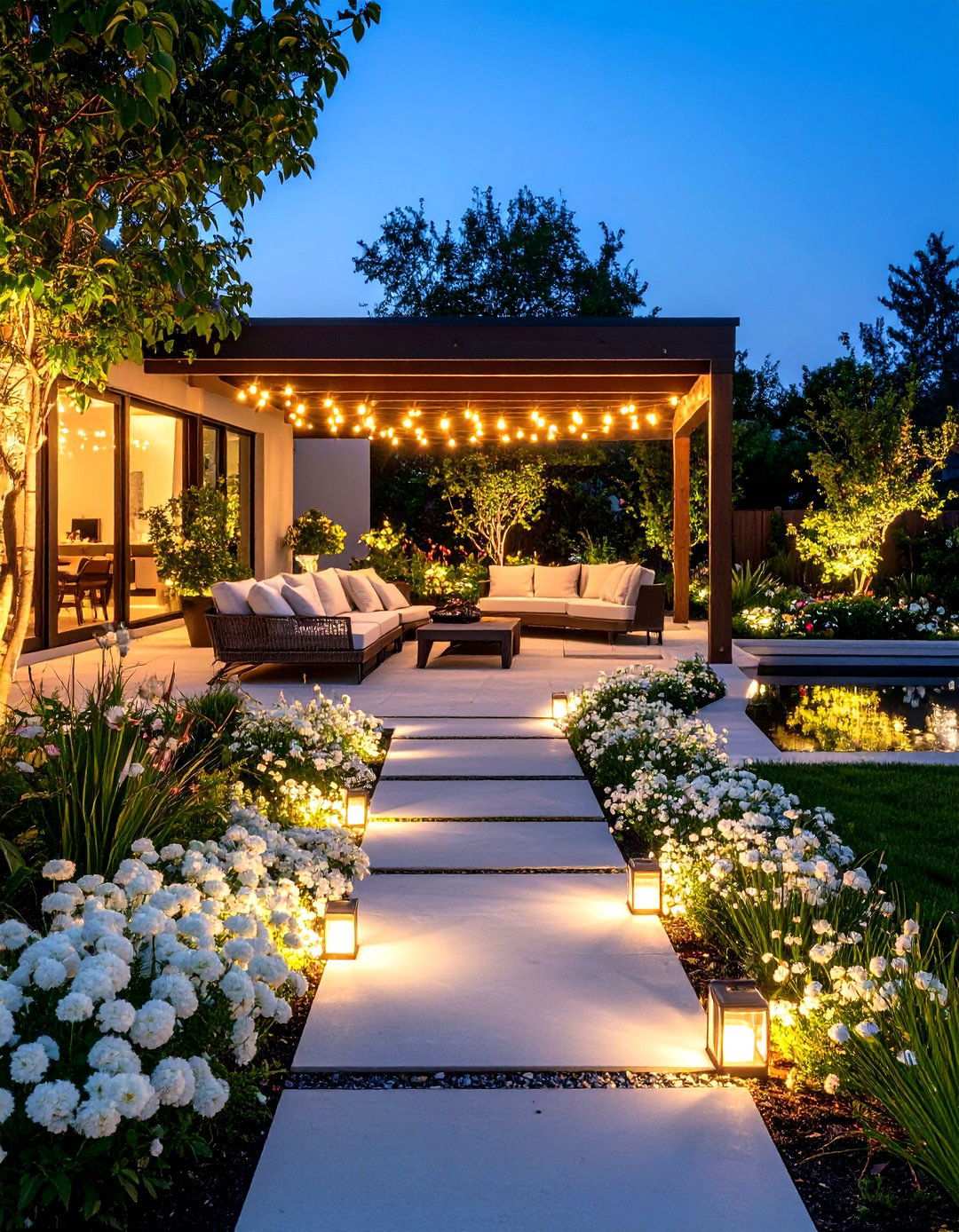 Evening Garden Memorial - 24 Memorial Garden Ideas