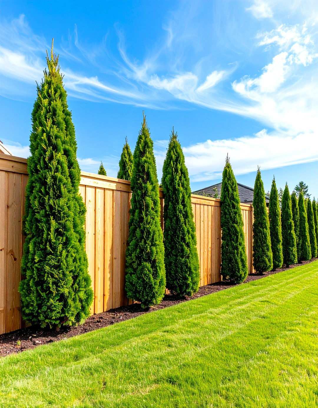 Evergreen Privacy Screens - 24 Tree Landscaping Ideas