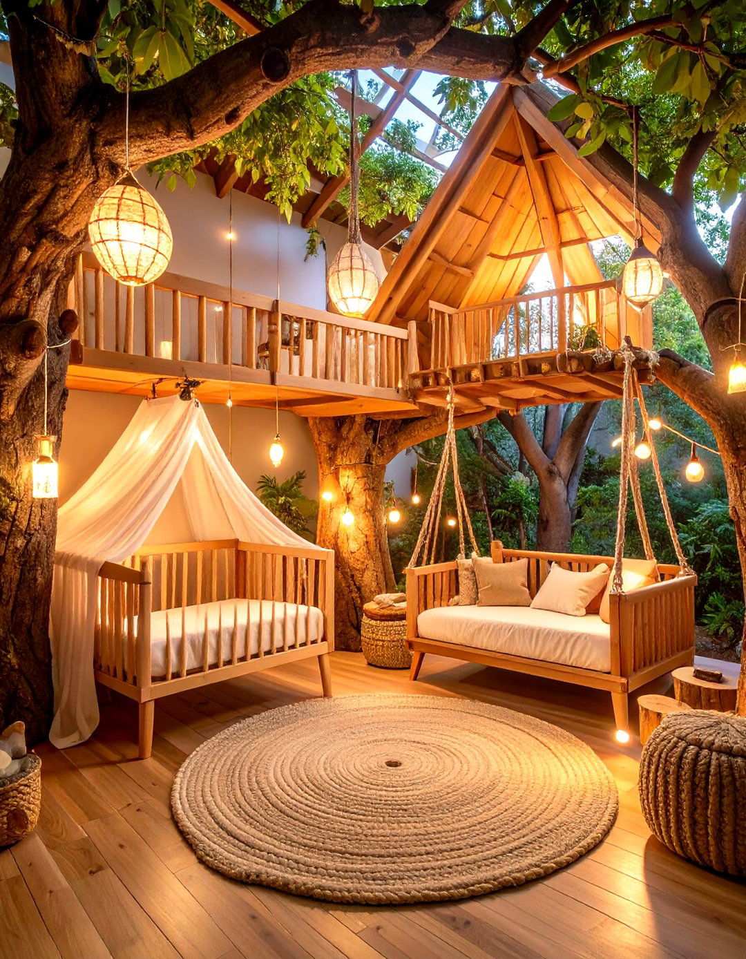 Ewok Treehouse Village - 24 Star Wars Nursery Ideas