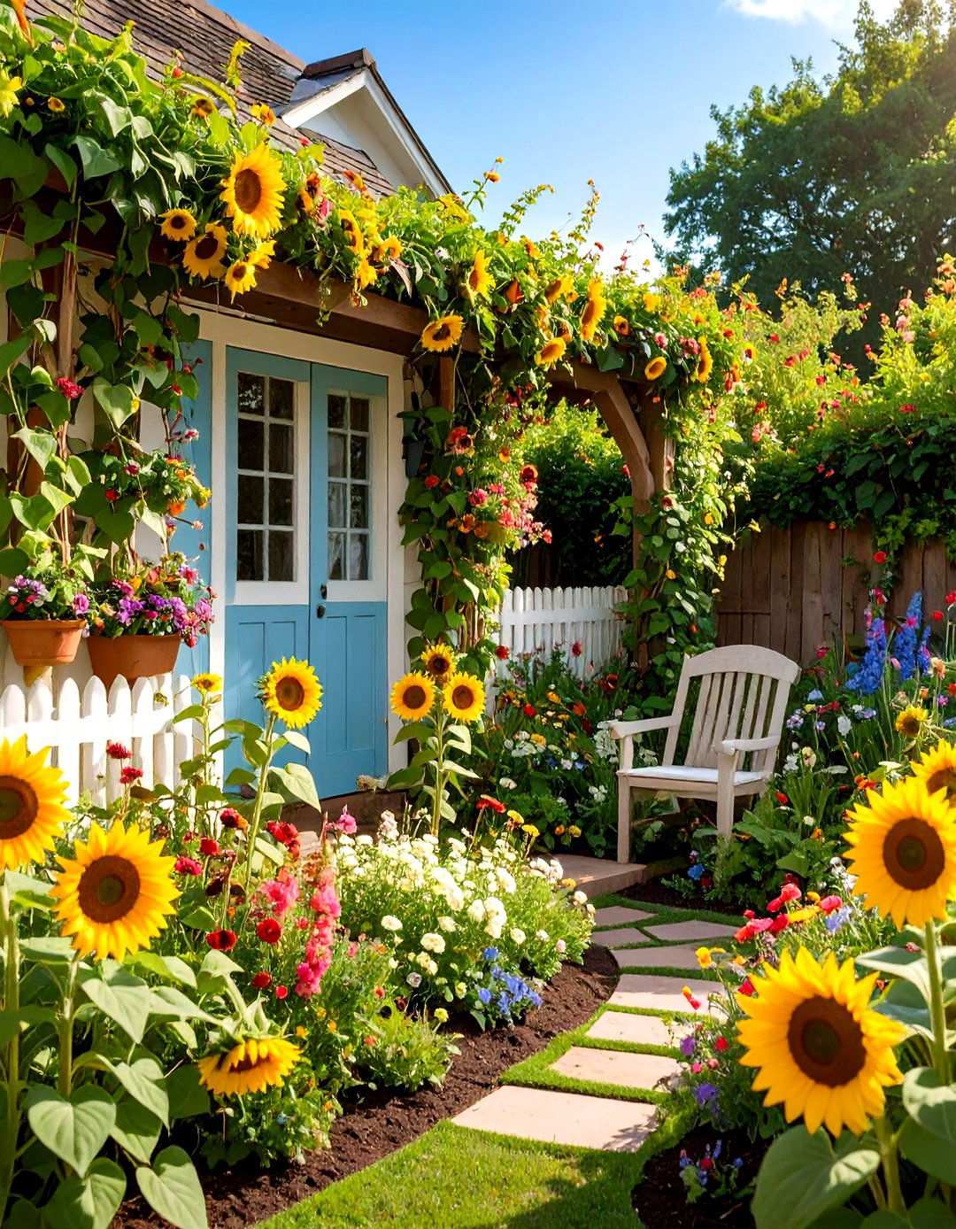 Fairy Tale Story Garden - 24 School Garden Ideas