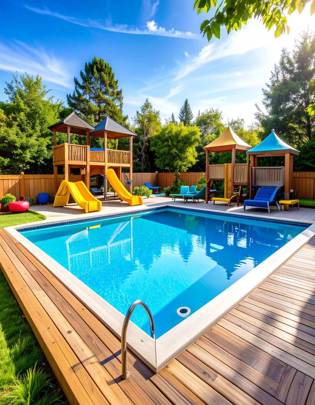 Family Adventure Lagoon Pool - 24 Lagoon Pool Ideas