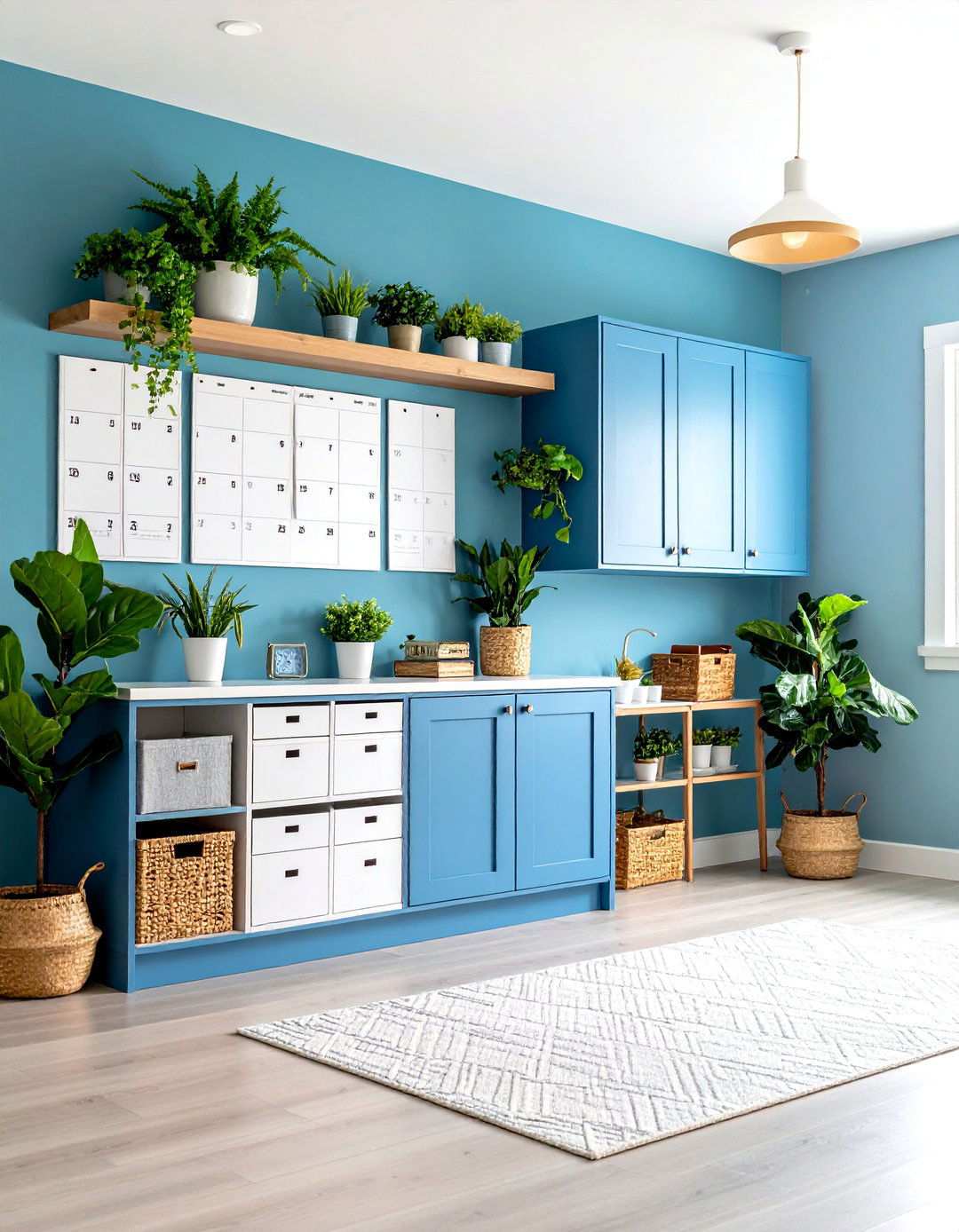 Family Command Center Integration - 24 Utility Room Ideas