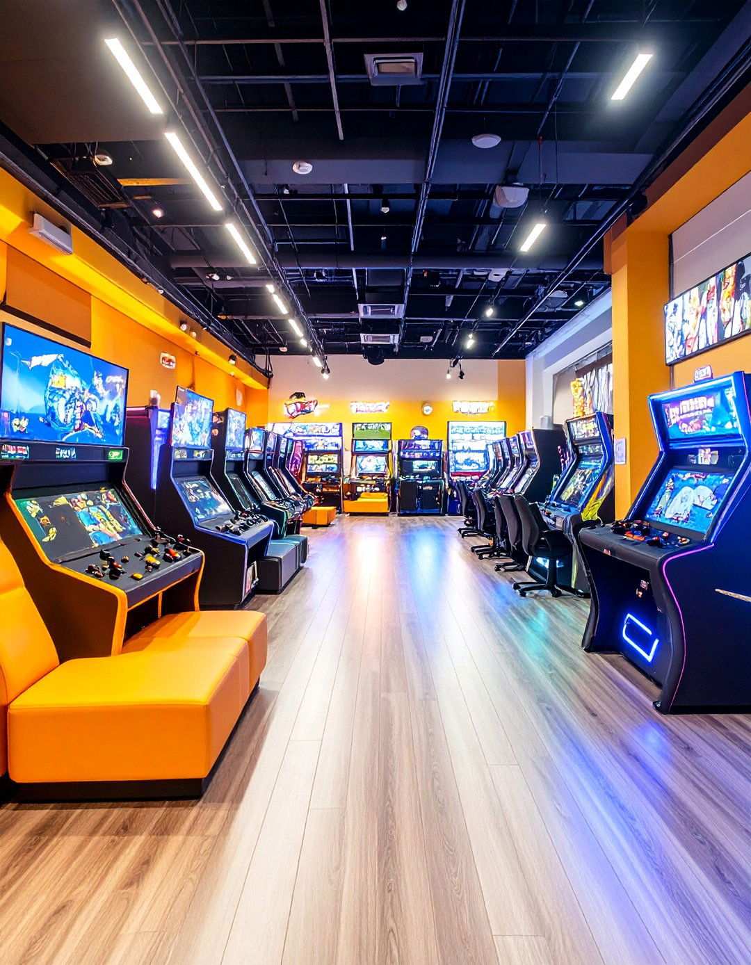Family Entertainment Center - 24 Video Game Room Ideas