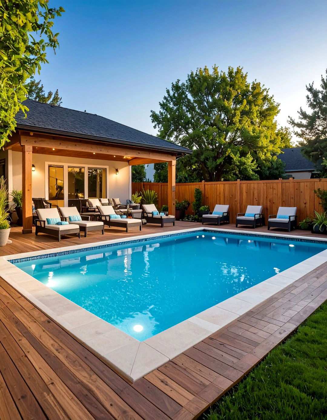 Family Entertainment Focus - 24 Rectangle Pool With Hot Tub