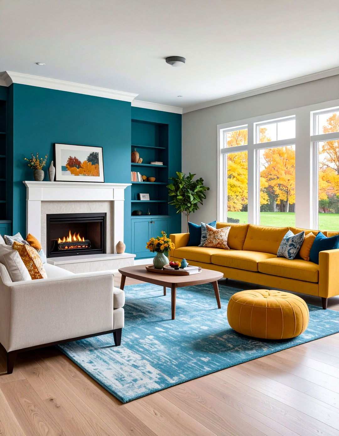 Family Friendly Functionality - 24 Living Room Ideas With Sectionals and Fireplace