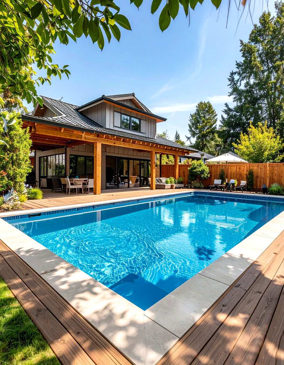 Family Friendly Pool Environment - 24 Pool Landscaping Ideas