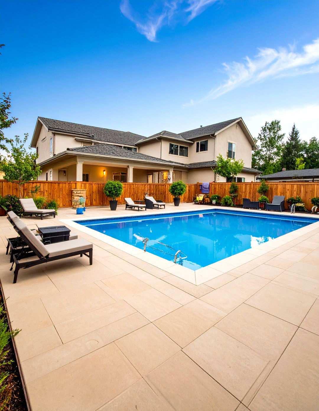 Family Friendly Safety Pool Patio - 24 Pool Patio Ideas