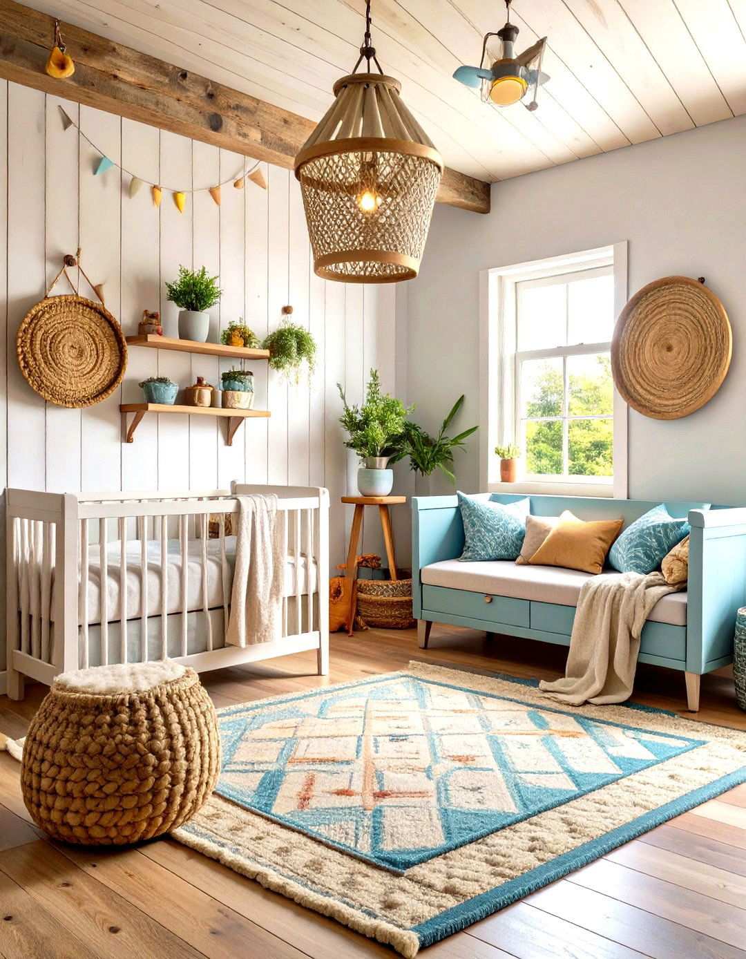 Farmhouse Rustic Baby Room - 24 Vintage Nursery Ideas