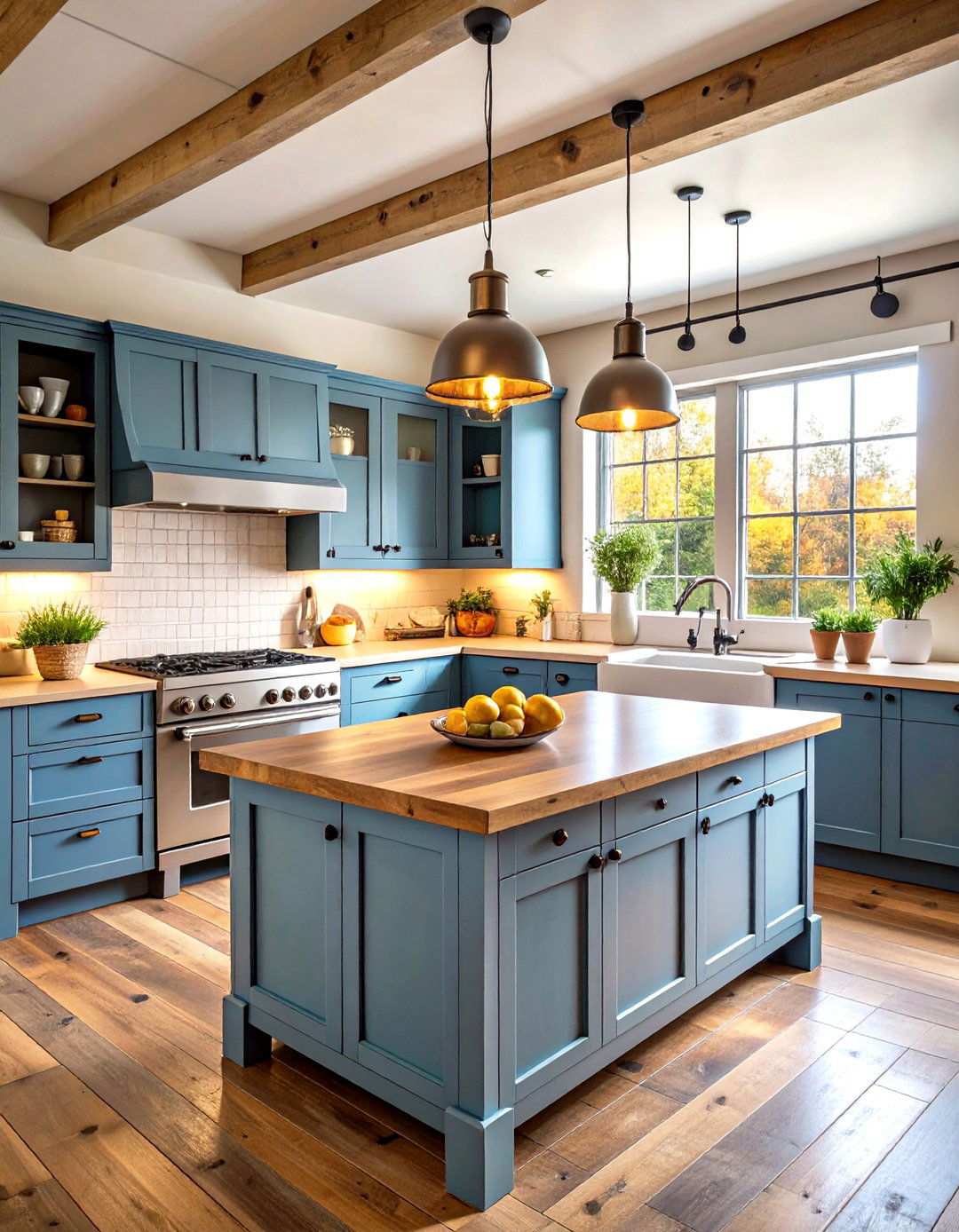 Farmhouse Vintage Kitchen - 24 Retro Kitchen Ideas