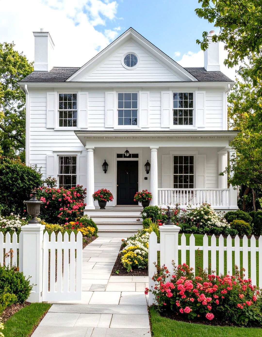 Farrow and Ball Old White - 24 White Exterior Paint Colors