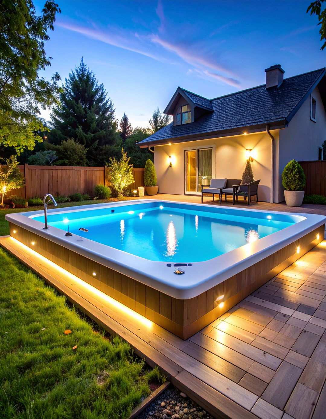 Fiberglass Plunge Pool Installation - 24 Plunge Pool Ideas