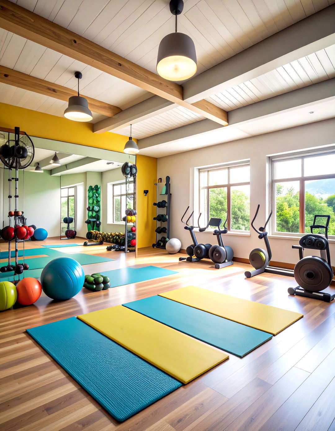 Fitness and Yoga Studio - 24 She Shed Interior Ideas