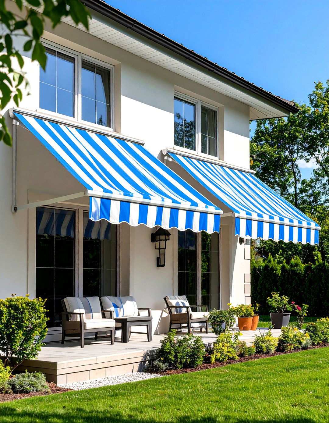 Fixed Awnings for Permanent Window Protection - 24 Shade Ideas