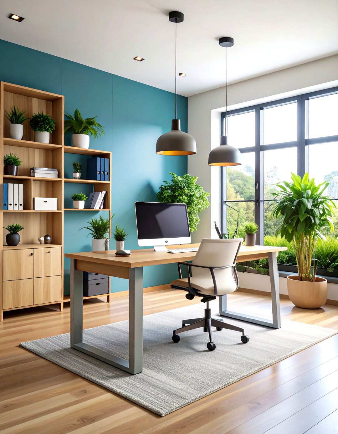 Flexible Home Office Space - 24 Room Decorating Ideas